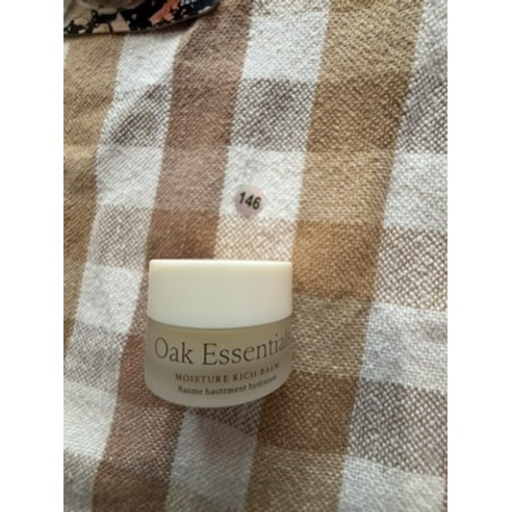 Oak Essentials Moisture Rich Balm Hydrating Facial Moisturizer Clean Beauty 50ml